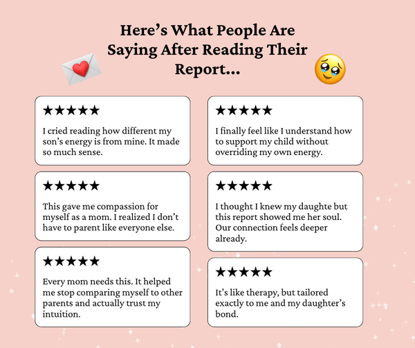 Human Design Relationship Report: Mother & Child Edition - K Sahai