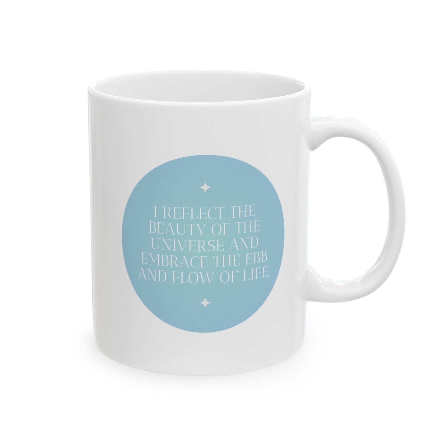 (REFLECTOR) Ceramic Mug, (11oz, 15oz) - K Sahai